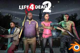 port, rig or create custom l4d2 model left4dead2 gmod playermodel aka garrys mod