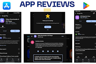 mobile app promotion, USA ios android app install, app rating review