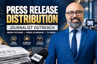 do press release distribution journalist outreach media placement news editorial