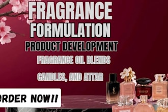formulate custom perfume and fragrance products