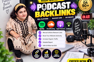 build high quality podcast backlinks for your website
