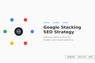 boost local visibility, SEO rankings,  with google stacking