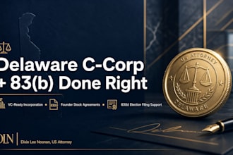 incorporate your vc ready delaware c corp and file 83b election