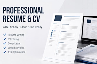 be your CV maker and write a professional resume