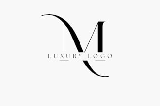 design modern minimalist luxury brand logo