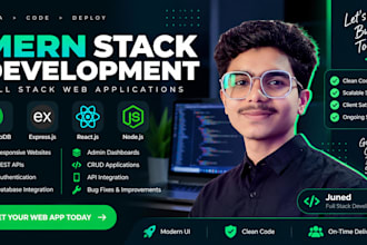 build a full stack mern web application