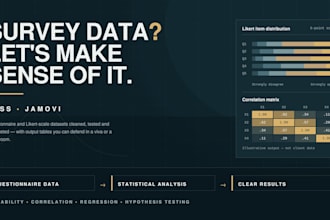 analyse survey questionnaire and likert scale data using spss or jamovi