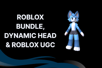 roblox dynamic head, characters, ugc bundle