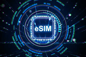 design and develop esim website, travel esim website, esim reseller websi