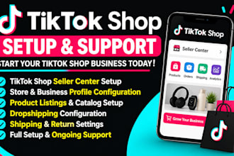 setup tiktok shop tik tok dropshipping tiktok shop business tiktok seller center