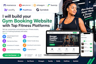 build momence zen planner virtuagym teamup wodify pushpress gym booking website