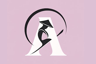 design a modern minimalist luxury logo for your brand