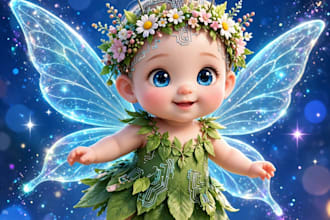create viral ai baby fairy video for shorts