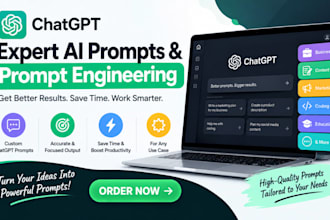 create expert chatgpt prompts and ai prompt engineering solutions