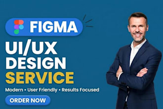 create a standard ui ux website design in figma