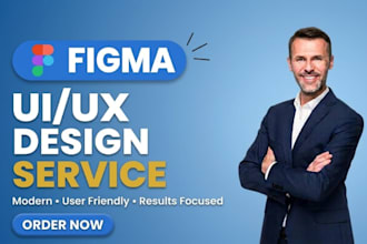 create a custom UI UX website in figma