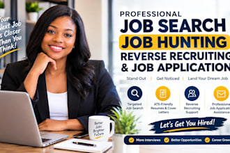job hunter, reverse recruiter, apply for jobs, job application, job search