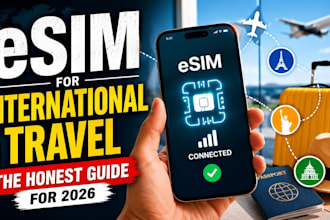 setup and activate your USA esim for travel, business and remote work