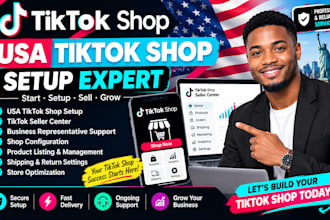 create USA tiktok shop setup USA tiktok shop tiktok shop business representative