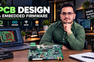 develop your arduino project firmware and circuit design