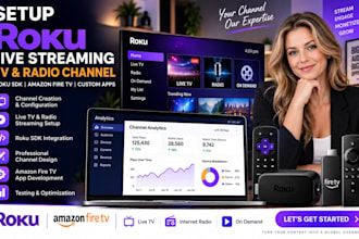 setup roku live streaming channel tv, roku sdk, radio tv channel, amazon fire tv