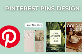 custom pinterest pins for your blog or shop
