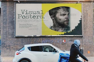 design a modern minimalist poster for you