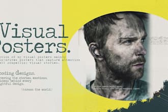 design a modern minimalist poster for you