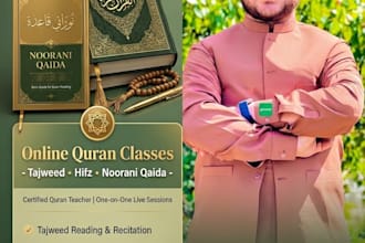 be your arabic and quran tutor with tajweed