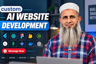 build a custom ai website tailored to your business needs