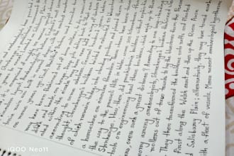 write anything with my beautiful handwriting
