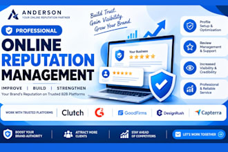 orm, g2, capterra, clutch, goodfirms  online reputation management