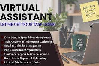 be personal executive virtual assistant admin support influencer outreach ghl va