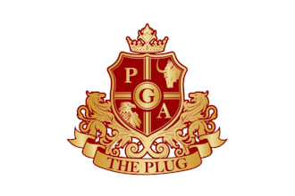 create a premium heraldic crest and regal logo design