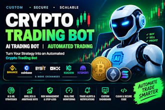 build crypto trading bot, ai trading bot, crypto bot