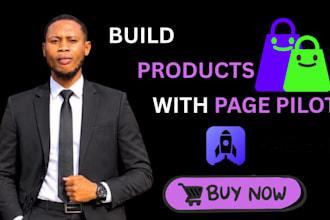 build products page with ai page pilot