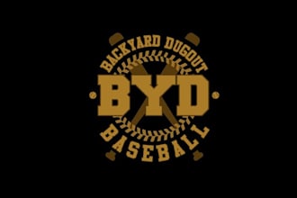 design awesome baseball club team theme logo