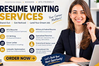 write ats resume writing cv military resume and linkedin profile