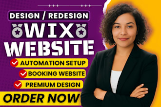 setup wix automation or wix booking for your website