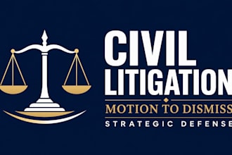 draft a US civil litigation motion to dismiss with arguments