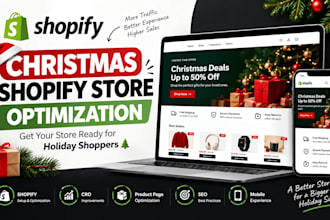 optimize your shopify store for christmas sales and holiday shoppers