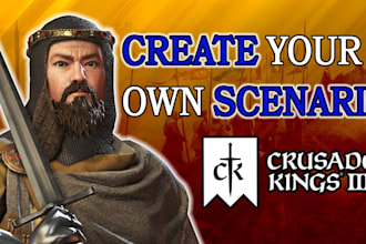 create custom baldurs gate 3 bg3 and crusader kings 3 ck3 mods for you