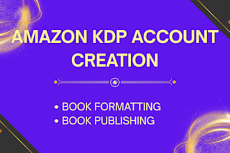 setup amazon kdp kindle direct publishing