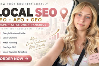 do SEO for google, ai search, GEO and local visibility