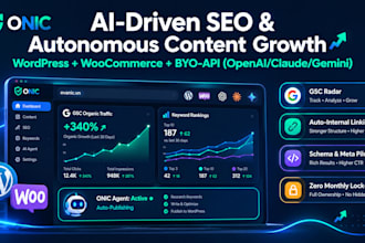 build an ai driven SEO and automated content growth system