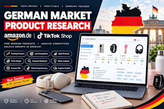 do german market winning product research for amazon and tiktok shop germany