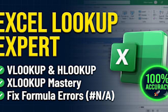 master vlookup, hlookup, xlookup, and advanced excel formula