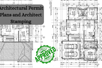 prepare arizona california florida architectural permit plans and stamping