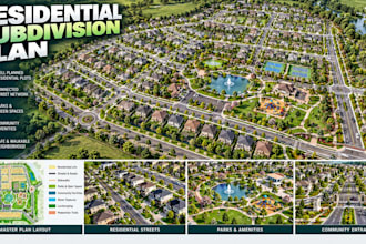 design residential subdivision planning layouts housing development plans
