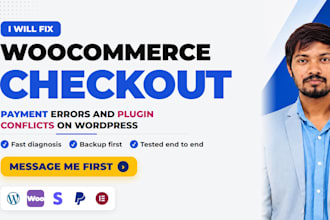 fix woocommerce checkout, payment and plugin conflict issues